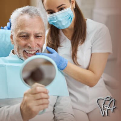 Colocação da prótese sobre implante dentário em Monte Carmelo em Guarulhos